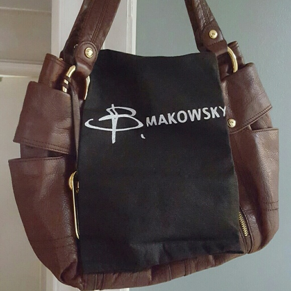 B Makowsky large hand bag - Picture 2 of 2